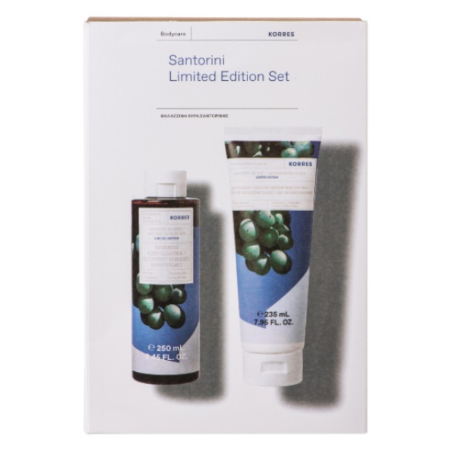 Korres Set Santorini Sea Mist Renewing Body Cleanser 250ml & Antioxidant Body Butter 235ml