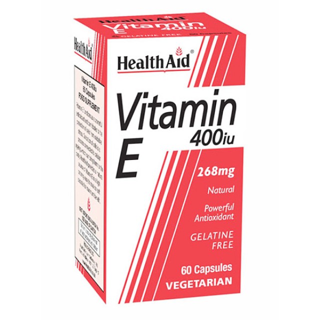 Health Aid Vitamin E 400iu 60 κάψουλες