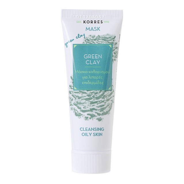 Korres Green Clay Deep Cleansing Mask-Oily Skin 18ml