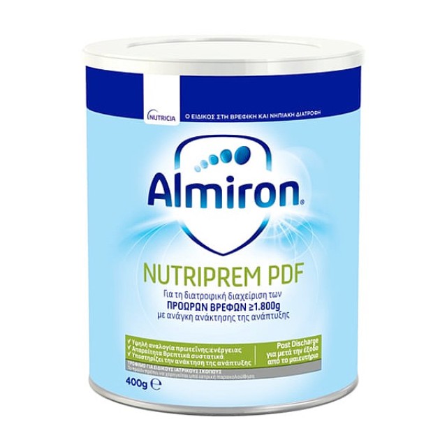 Nutricia Almiron NutriPrem PDF Γάλα σε Σκόνη 0m+ 400g