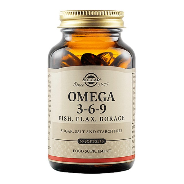 Solgar Omega 3-6-9 60 softgels