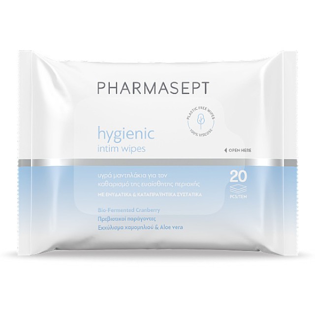 Pharmasept Hygienic Intim Wipes 20 τεμάχια