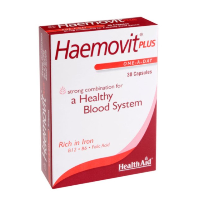 Health Aid Haemovit Plus 30 capsules