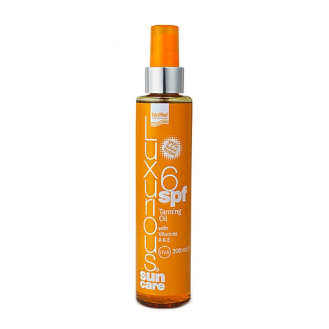 Intermed Luxurious Suncare Tanning Oil SPF6 200ml