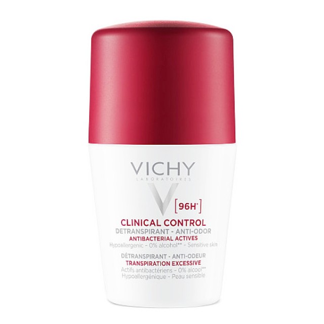 Vichy 96h Clinical Control for Women Deodorant Roll-On 50ml