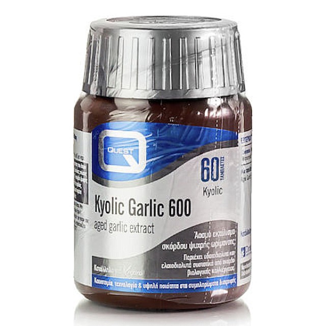 Quest Kyolic Garlic 600mg 60 ταμπλέτες