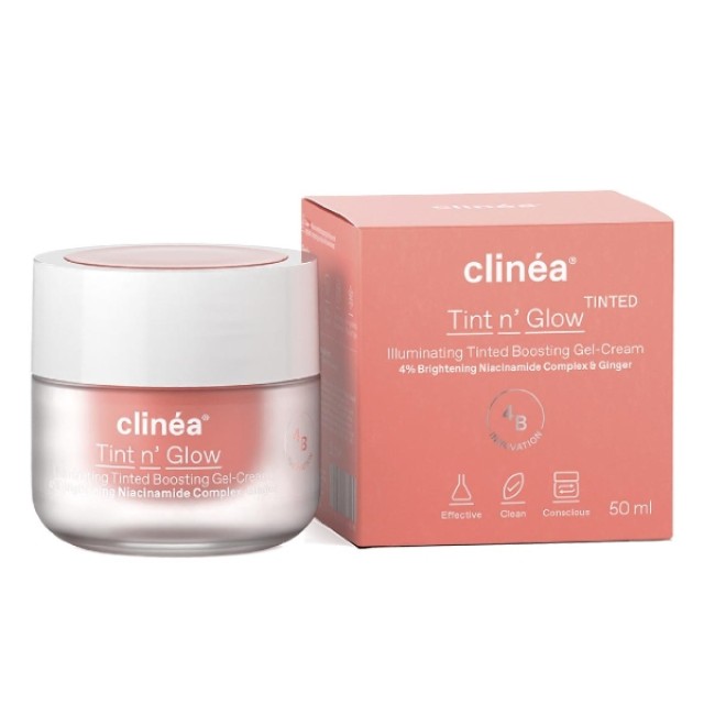 Clinea Tint n' Glow Gel Shine Enhancement Cream With Color 50ml