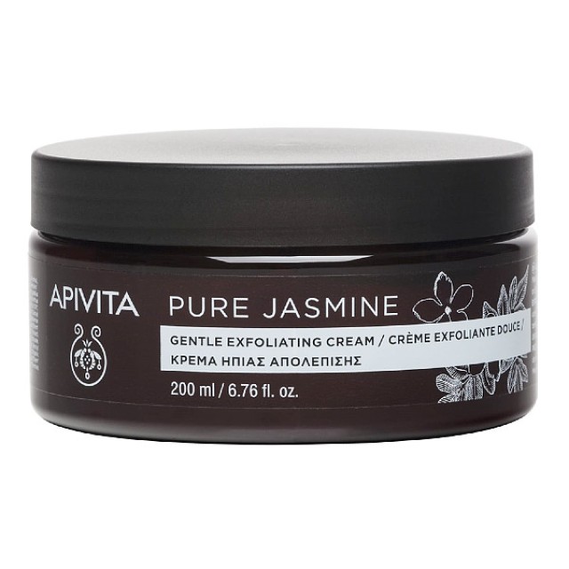 Apivita Pure Jasmine Gentle Exfoliating Cream 200ml