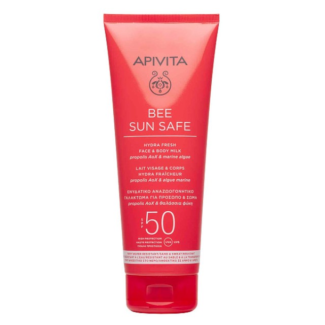 Apivita Bee Sun Safe Hydra Fresh Face and Body Milk SPF50 200ml