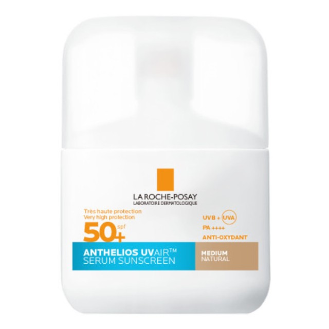 La Roche-Posay Anthelios UVAIR Serum Sunscreen SPF50 Tinted Medium 50ml