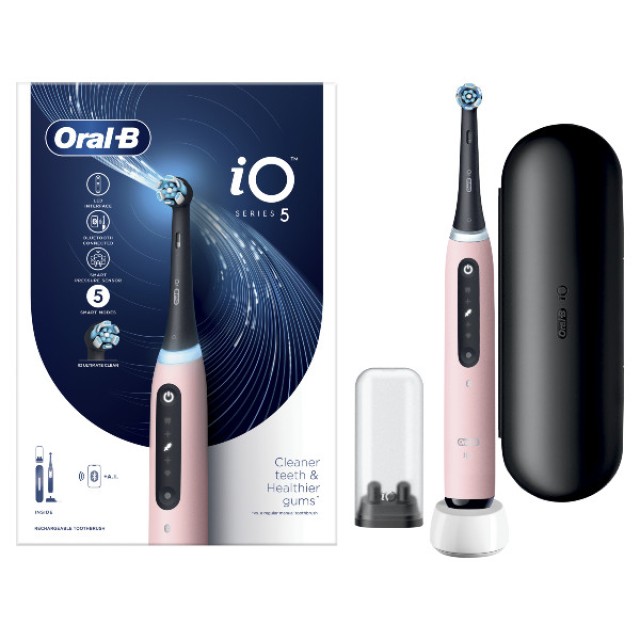 Oral-B iO Series 5 Magnetic Pink ηλεκτρική οδοντόβουρτσα