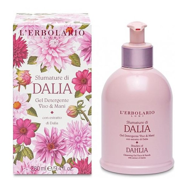 L'Erbolario Sfumature di Dalia Cleansing Gel for Face & Hands 280ml