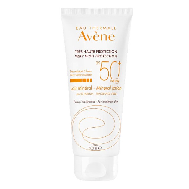 Avene Sun Care Mineral Lotion SPF50 χωρίς Άρωμα 100ml