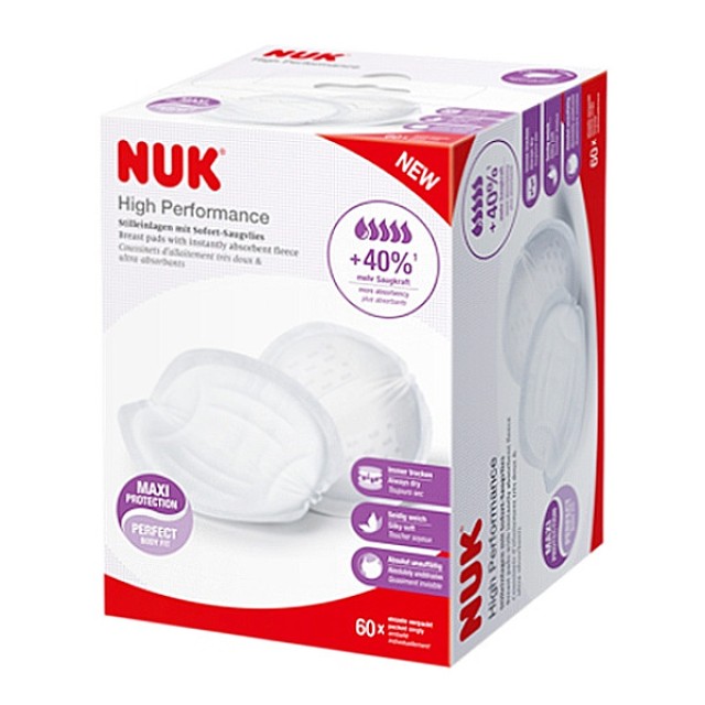 Nuk High Performance Breast Pads 60 pieces