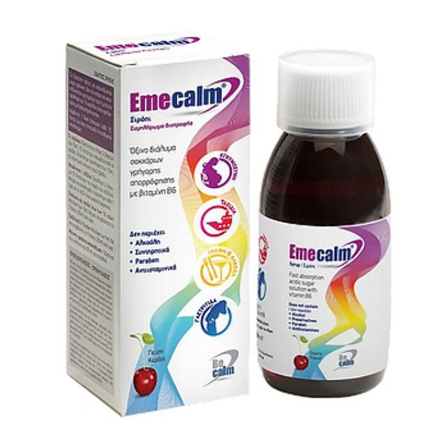 Becalm Emecalm Σιρόπι γεύση Κεράσι 120ml