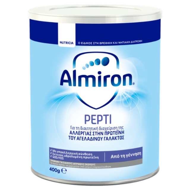 Nutricia Almiron Pepti Γάλα σε Σκόνη 0m+ 400g