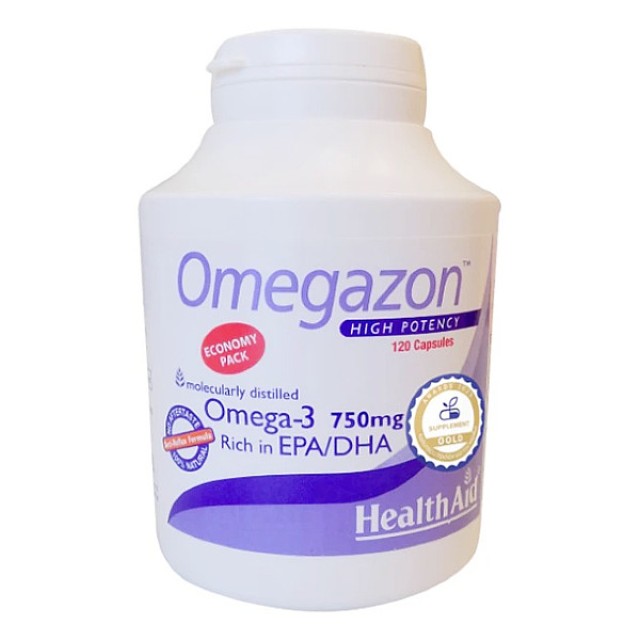 Health Aid Omegazon 120 κάψουλες