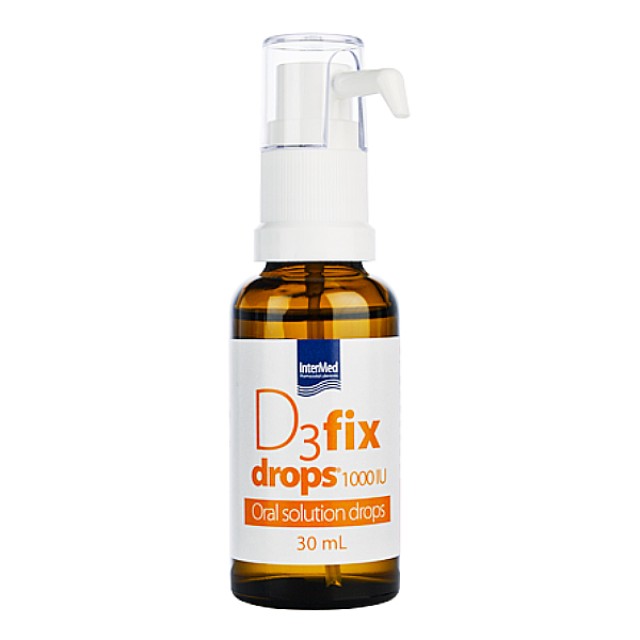 Intermed D3 Fix Drops 1000iu with Pump 30ml