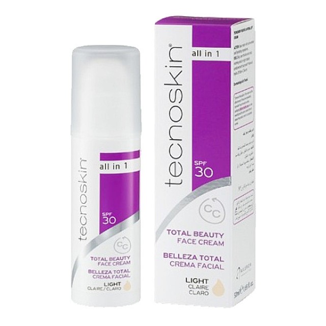 Tecnoskin Total Beauty Face Cream SPF30 Light 50ml