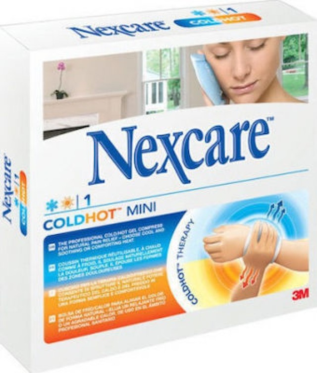 Nexcare ColdHot Mini 2 Σε 1 Παγοκύστη Και Θερμοφόρα 1 Τεμάχιο 10cm X 10cm