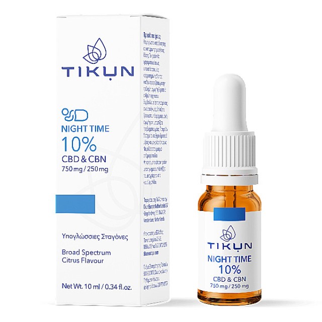 Tikun Night Time 10% CBD & CBN 10ml