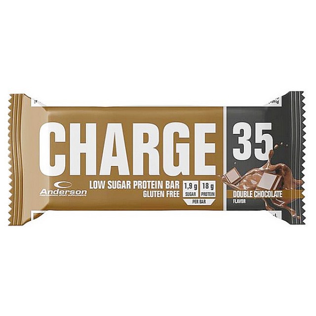 Anderson Charge 35 Low Sugar Protein Bar Double Chocolate 50g