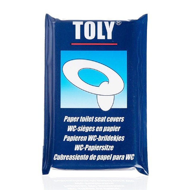 Apel Toly Toilet Cover 10 pieces