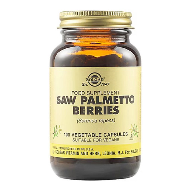 Solgar Saw Palmetto Berries 100 φυτοκάψουλες