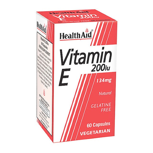 Health Aid Vitamin E 200iu 60 κάψουλες