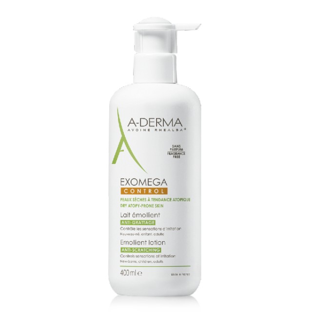 A-Derma Exomega Lait Emmolient Visage Et Corps 400ml