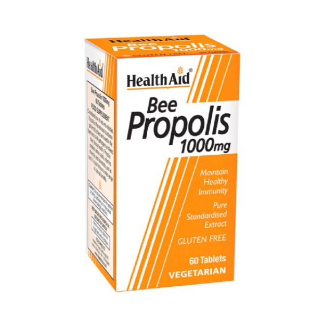 Health Aid Bee Propolis 1000mg 60 tablets