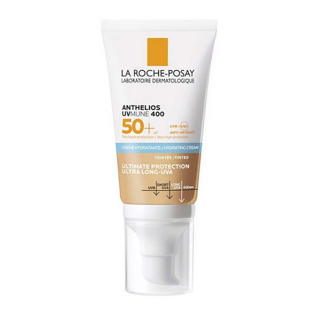 La Roche-Posay Anthelios UVMUNE 400 Hydrating Cream SPF50 με Χρώμα 50ml