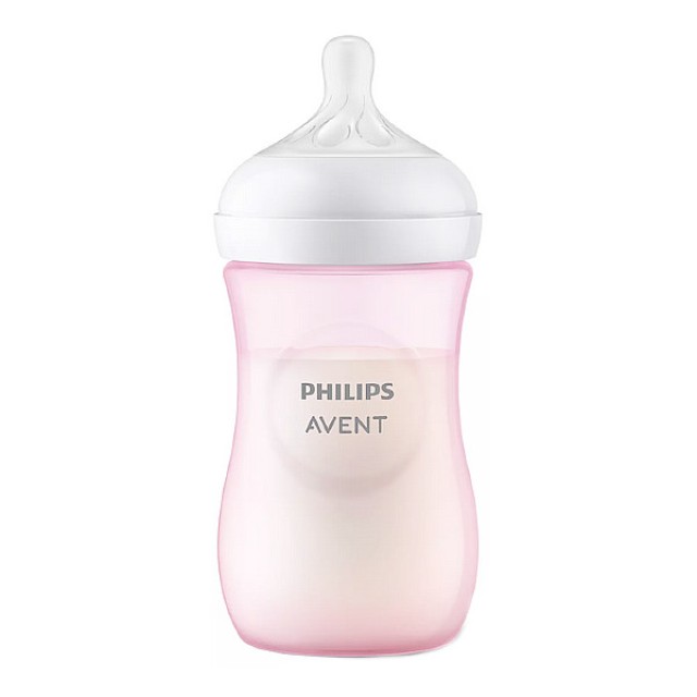 Philips Avent Natural Response Μπιμπερό Πλαστικό 1m+ Ροζ 260ml