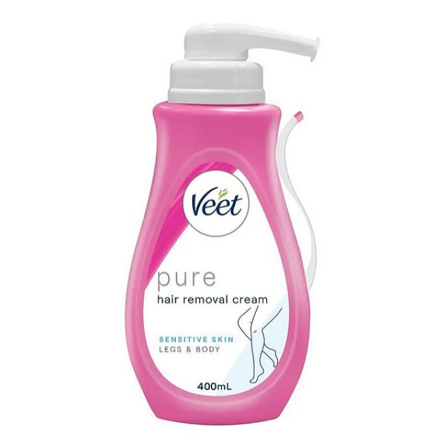 Veet Pure Depilation Cream Legs and Body Sensitive 400ml
