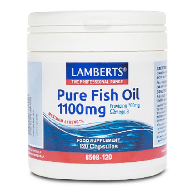 Lamberts Pure Fish Oil 1100mg 120 capsules