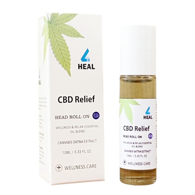 4Heal CBD Relief Head Roll On 10ml