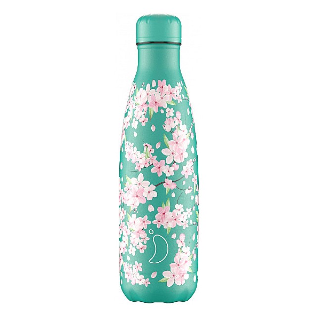 Chilly's Reusable Bottle Floral Edition Cherry Blossom 500ml