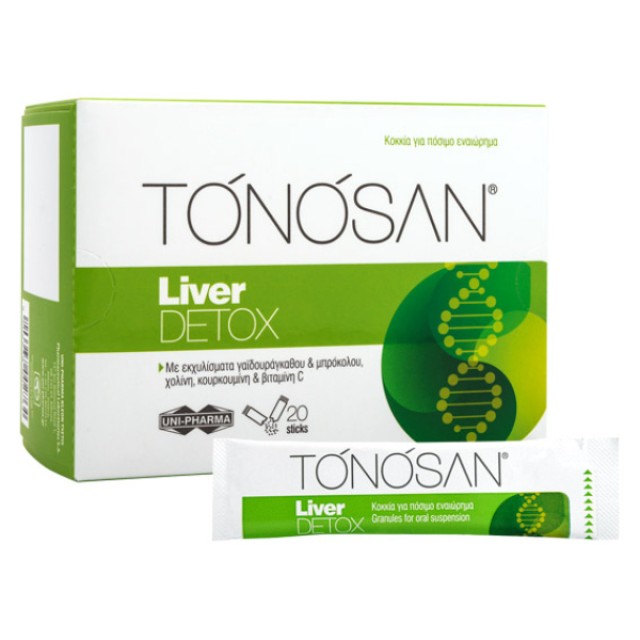 Uni-Pharma Tonosan Liver Detox 20 φακελίσκοι