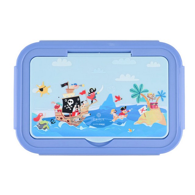 Estia Lunch Box 3 Compartments Treasure Quest 1400ml