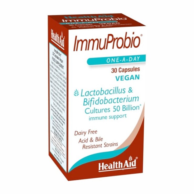 Health Aid ImmuProbio 50 Billion Probiotics 30 capsules