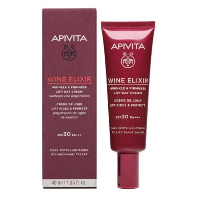 Apivita Wine Elixir Αντιρυτιδική Κρέμα Ημέρας SPF30 για Σύσφιξη & Lifting 40ml