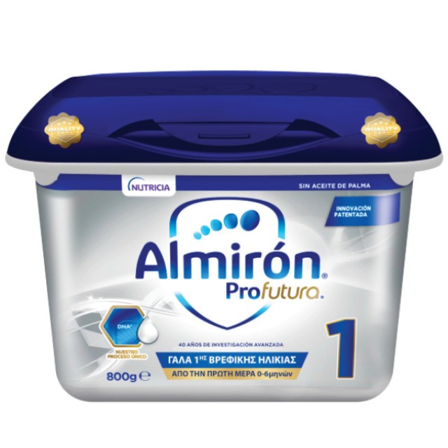 Nutricia Almiron Profutura 1 Γάλα σε Σκόνη 0m+ 800g