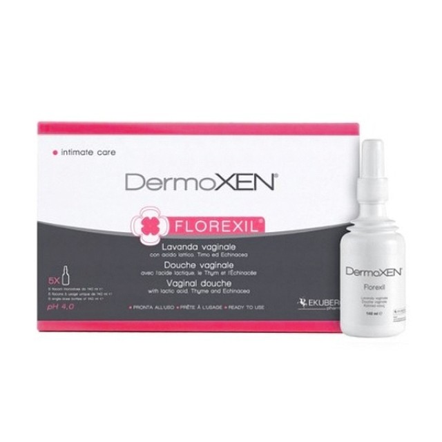 DermoXEN Florexil Vaginal Douche 5x140ml