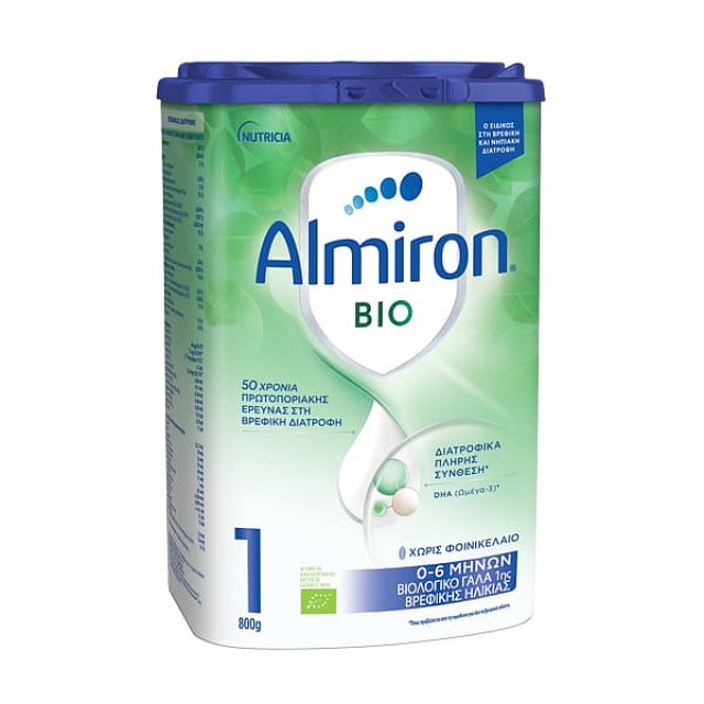 Nutricia Almiron Bio 1 Milk Powder 0-6m 800g