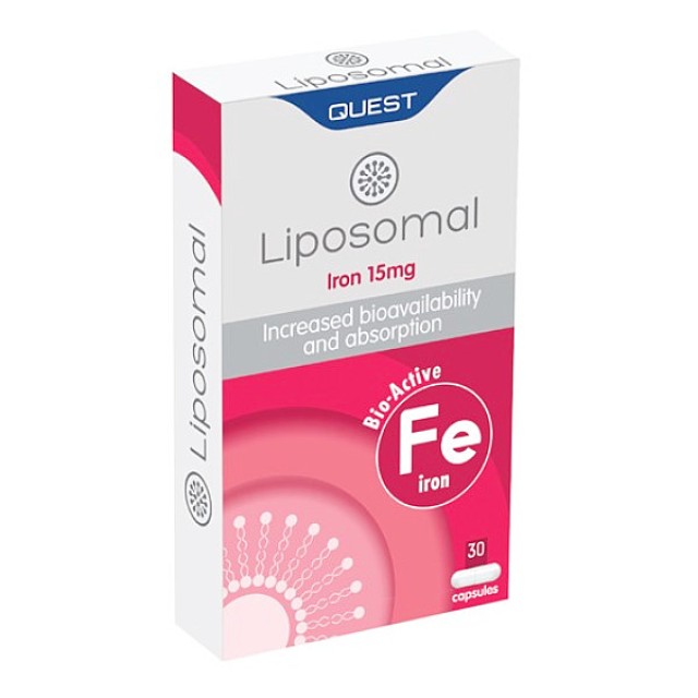 Quest Liposomal Iron 15mg 30 κάψουλες