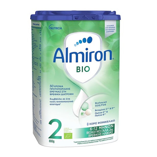 Nutricia Almiron Bio 2 Γάλα σε Σκόνη 6-12m 800g
