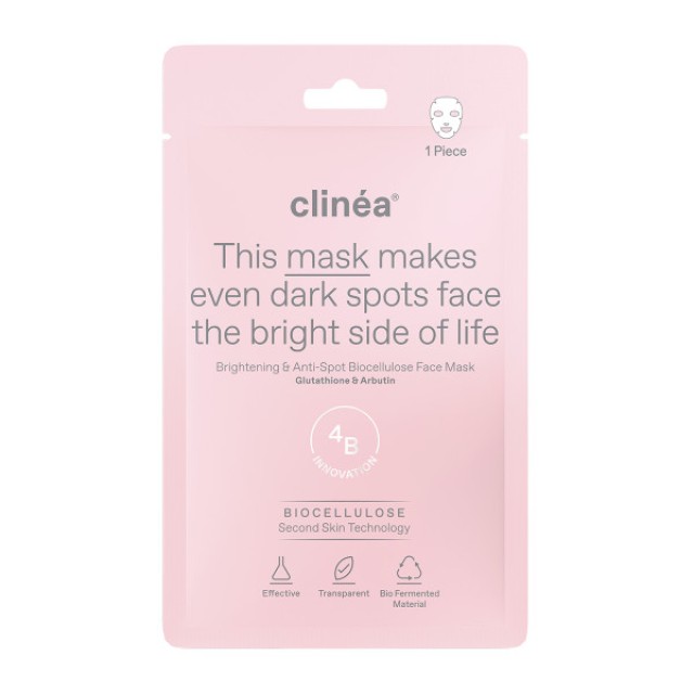 Clinea Brightening and Anti-Spot Biocellulose Face Mask 1 τεμάχιο