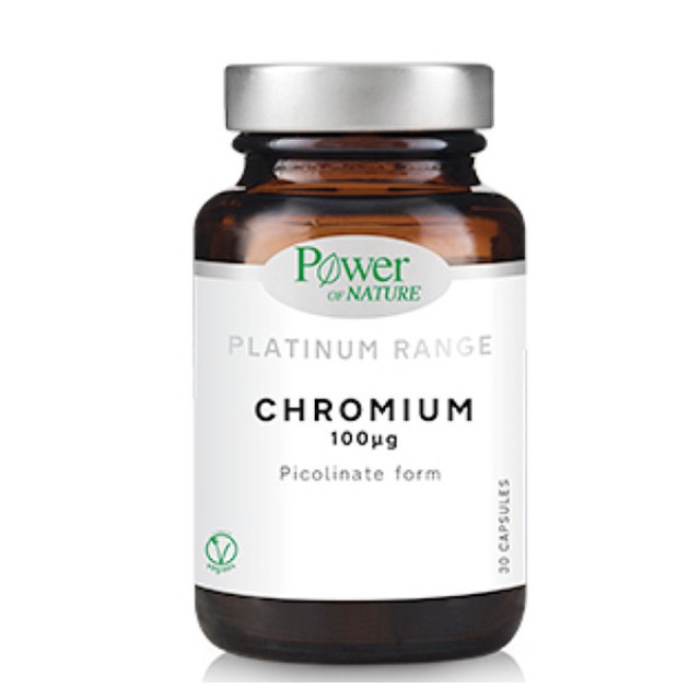 Power Health Platinum Range Chromium 100μg 30 capsules