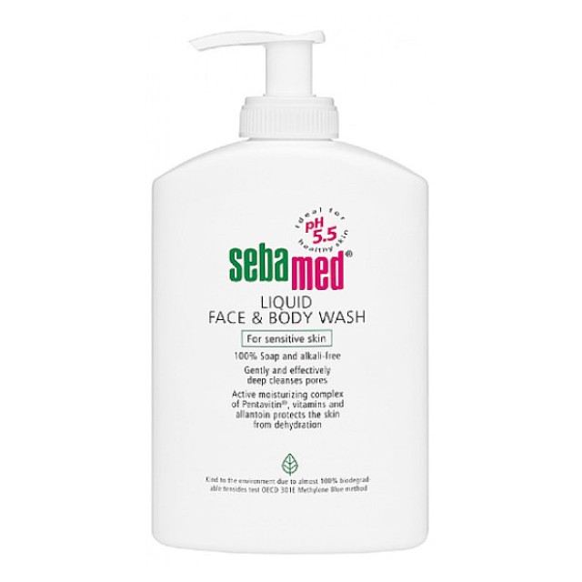 Sebamed Liquid Face & Body Wash 1000ml