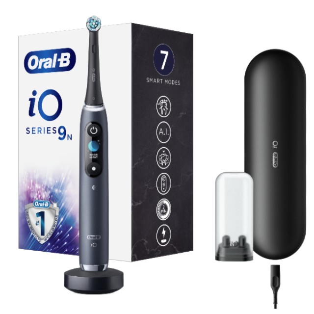 Oral-B iO Series 9 Magnetic Black Onyx electric toothbrush